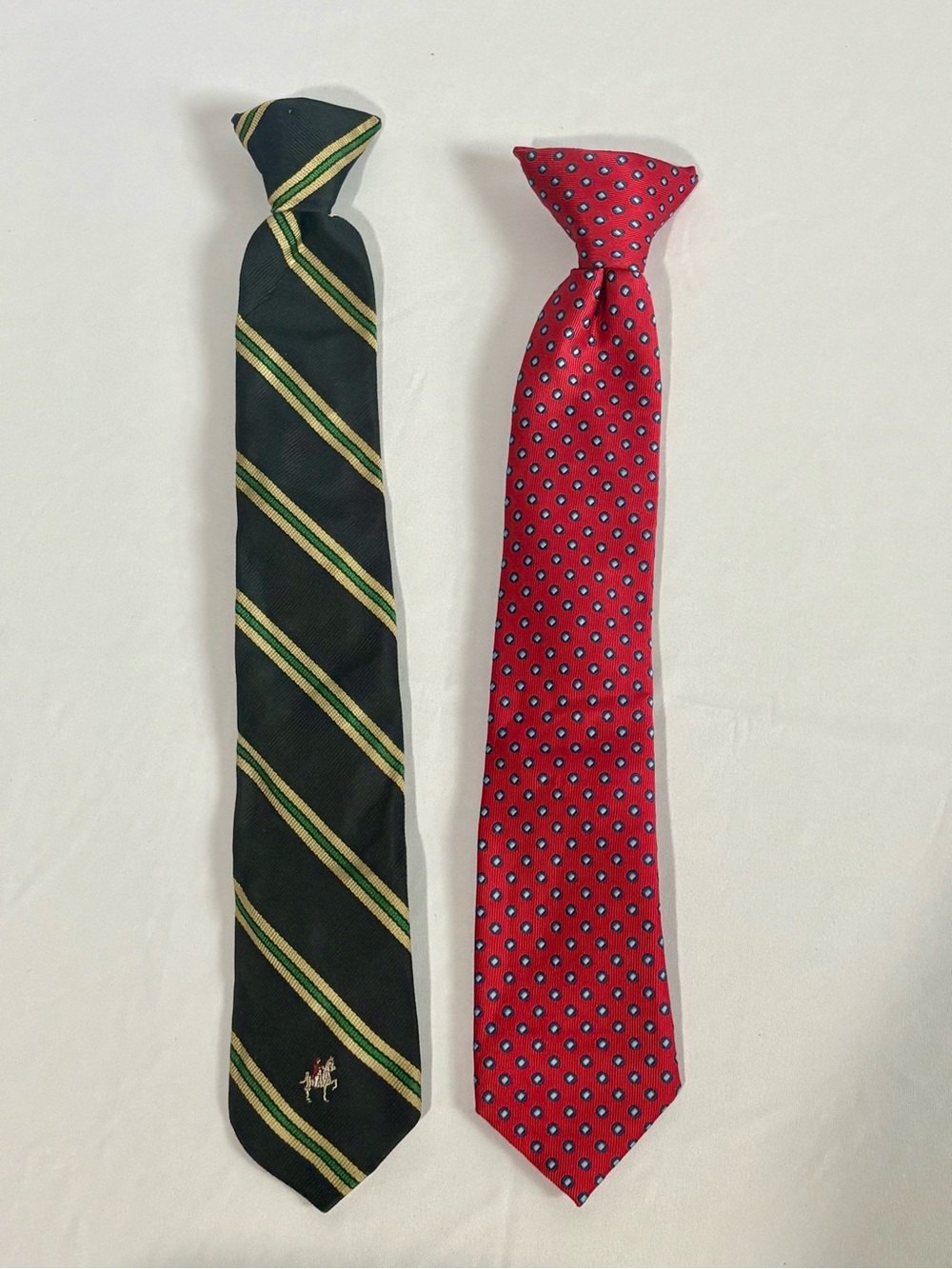 Pair of Boys' Clip-On Ties